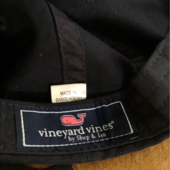 Navy Blue Vineyard Vines Hat - Picture 2 of 4